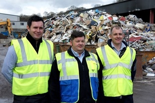 L-R - Steffan Edwards (SD), Jay Jones (Amber), Ross Watts (Working Links)